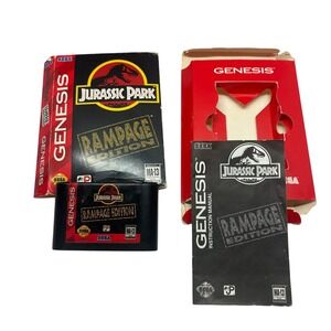 Sega Genesis Jurassic Park Rampage Edition CIB